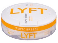 LYFT Tropic Breeze Slim All White Snus