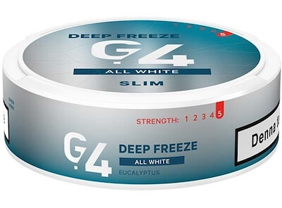 G.4 Deep Freeze Slim All White 