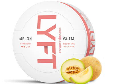 LYFT Melon Slim All White Snus