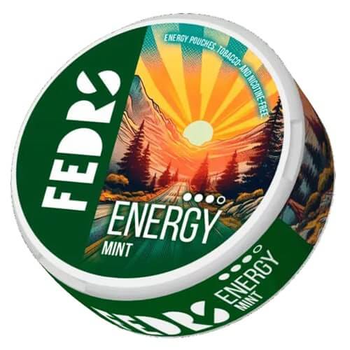 Energy pouches Fedrs mint