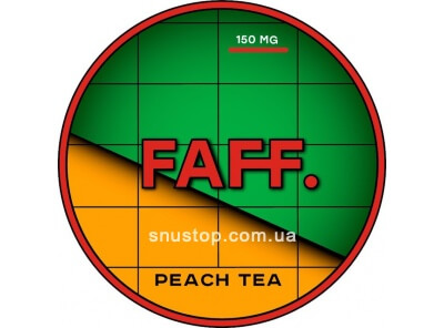 FAFF Peach tea 150 mg