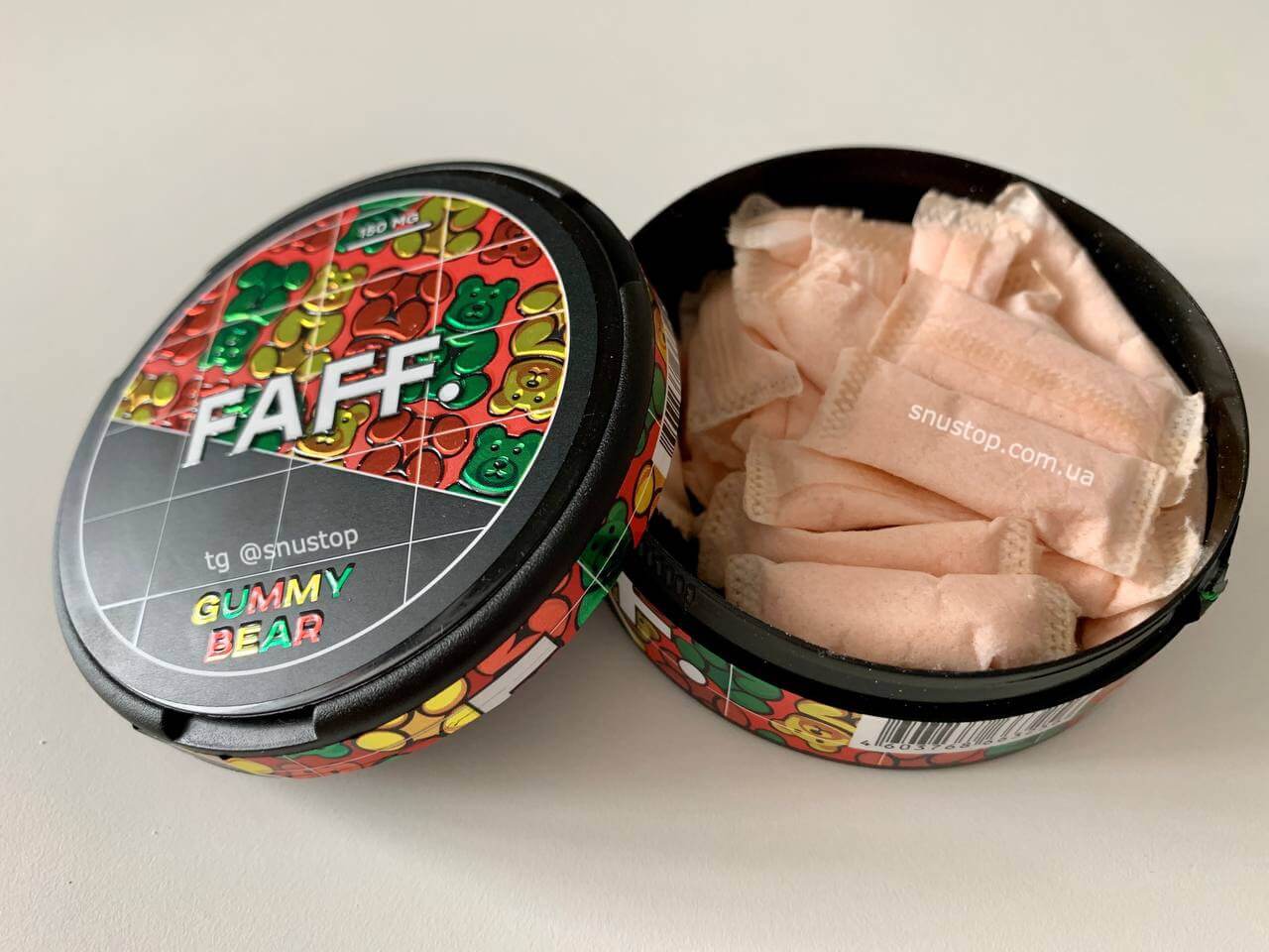 Снюс faff gummy bear 150 mg