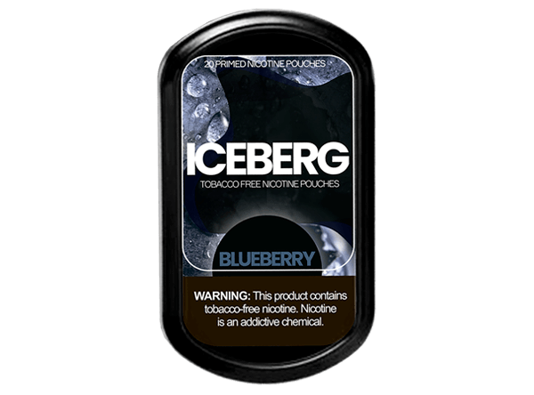 Снюс Iceberg Blueberry в металлической банке
