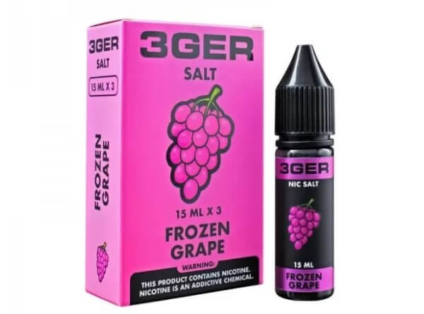 Жидкость Salt 3ger Frozen Grape 15ml 50mg