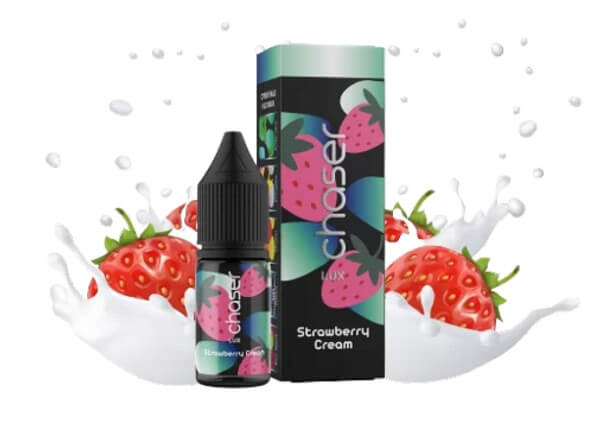 Жидкость Chaser LUX Strawberry Cream 11 ml