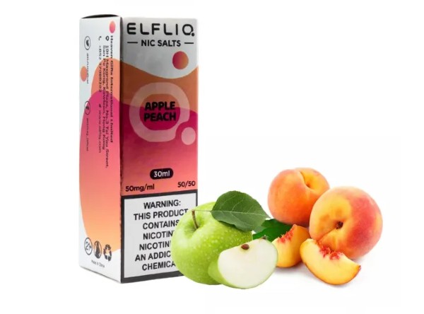 Жидкость ELFLIQ Apple Peach 30ml 50mg