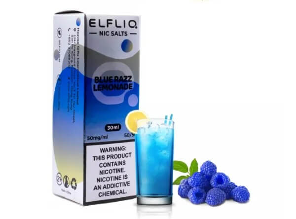 Жидкость ELFLIQ Blue Razz Lemonade 30ml 50mg