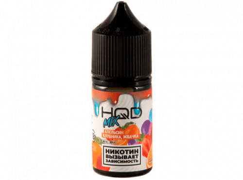Жидкость HQD Mix Orange Strawberry Gum 30 ml 5%