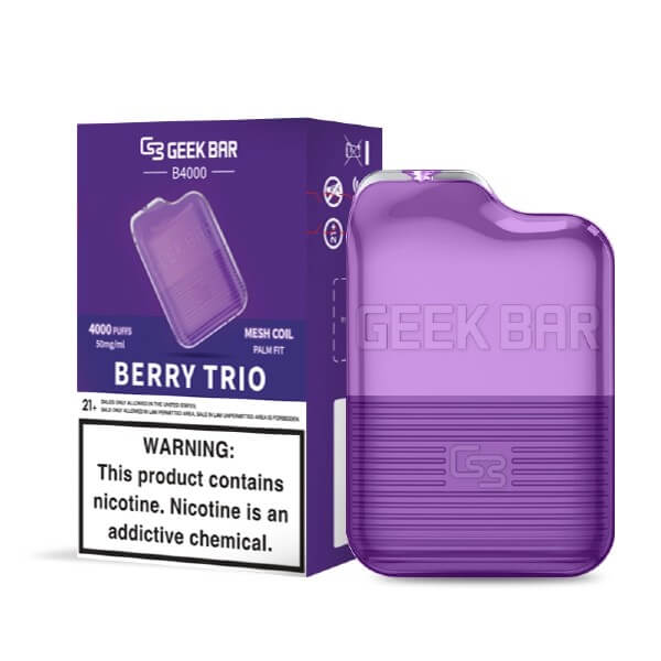 Geek Bar 4000 berry trio