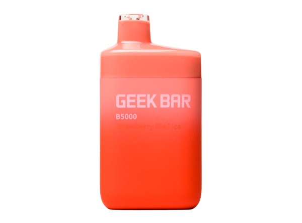 Geek Bar B5000 strawberry banana ice перезаряжаемый