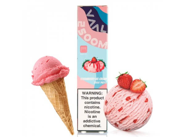 Vaal 2500 strawberry ice cream