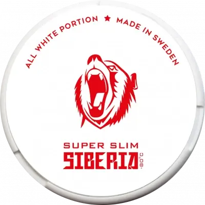 Siberia -80 All White Super Slim Snus
