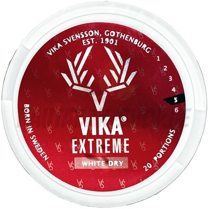 Снюс Vika Extreme White dry 23mg
