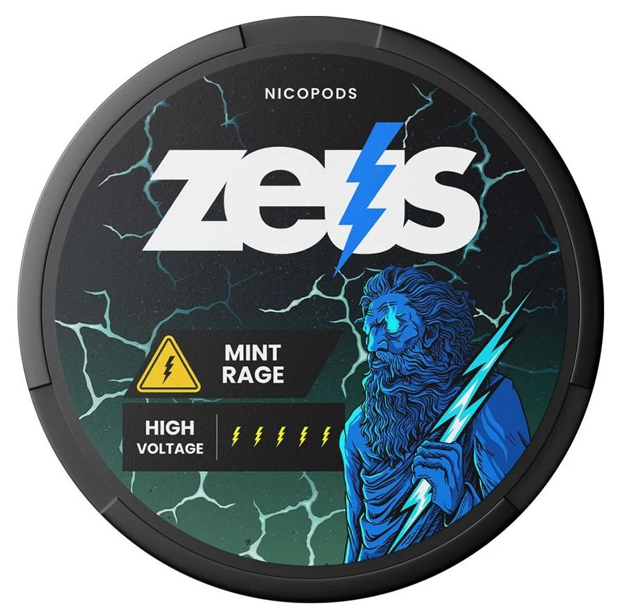 Снюс Zeus Mint Rage 30 мг